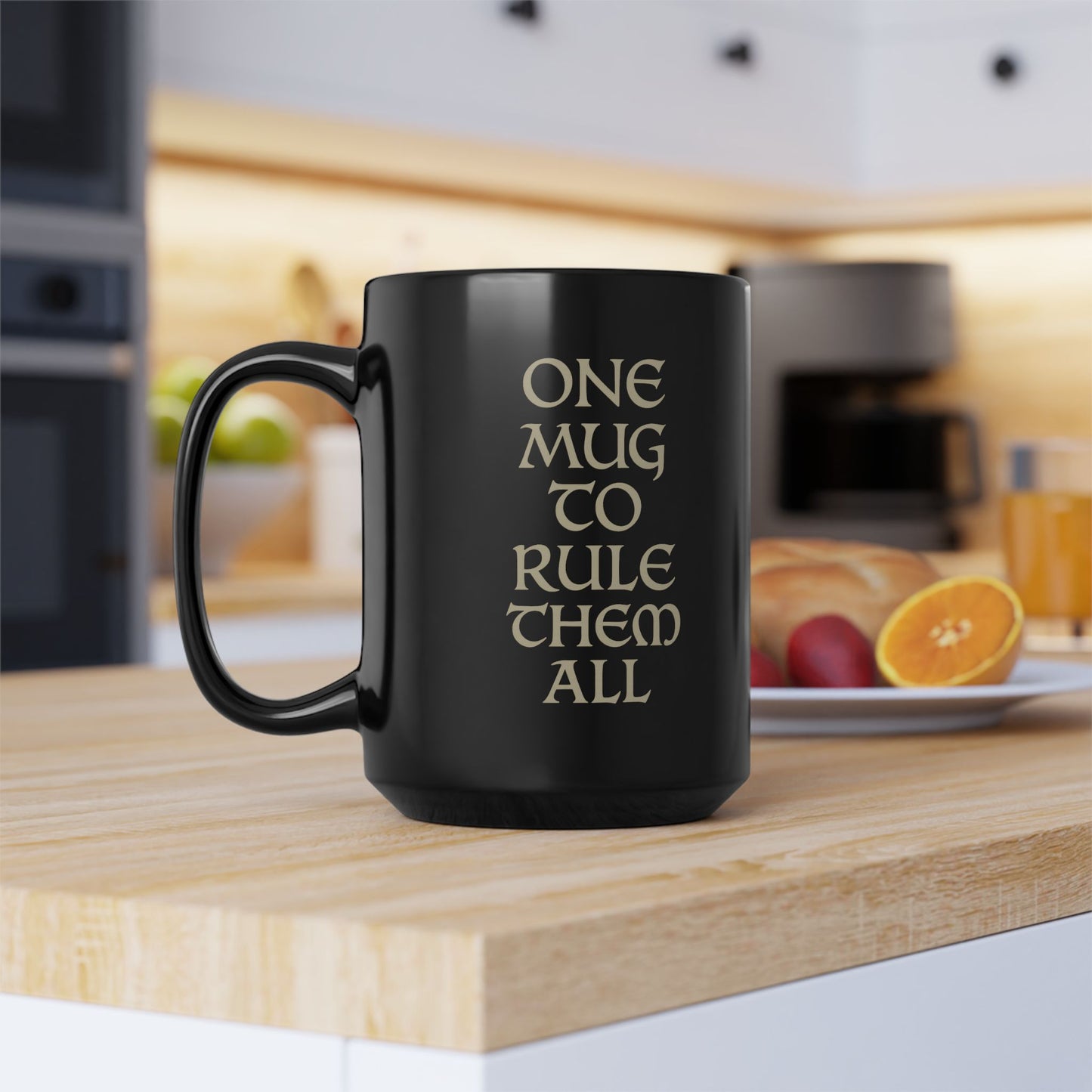 One Mug to Rule Them All, Gift for Friends, Coffee Cup, Unique Design, Housewarming Gift