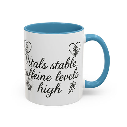 VITALS Stable Caffeine Levels High - Perfect Gift for EMT, Nurse, coffee lover