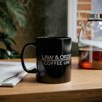Law & Order Inspired Coffee Mug - Perfect Gift for Fans, 11oz and 15oz Options, Great for Birthdays, Home Office, Collectibles