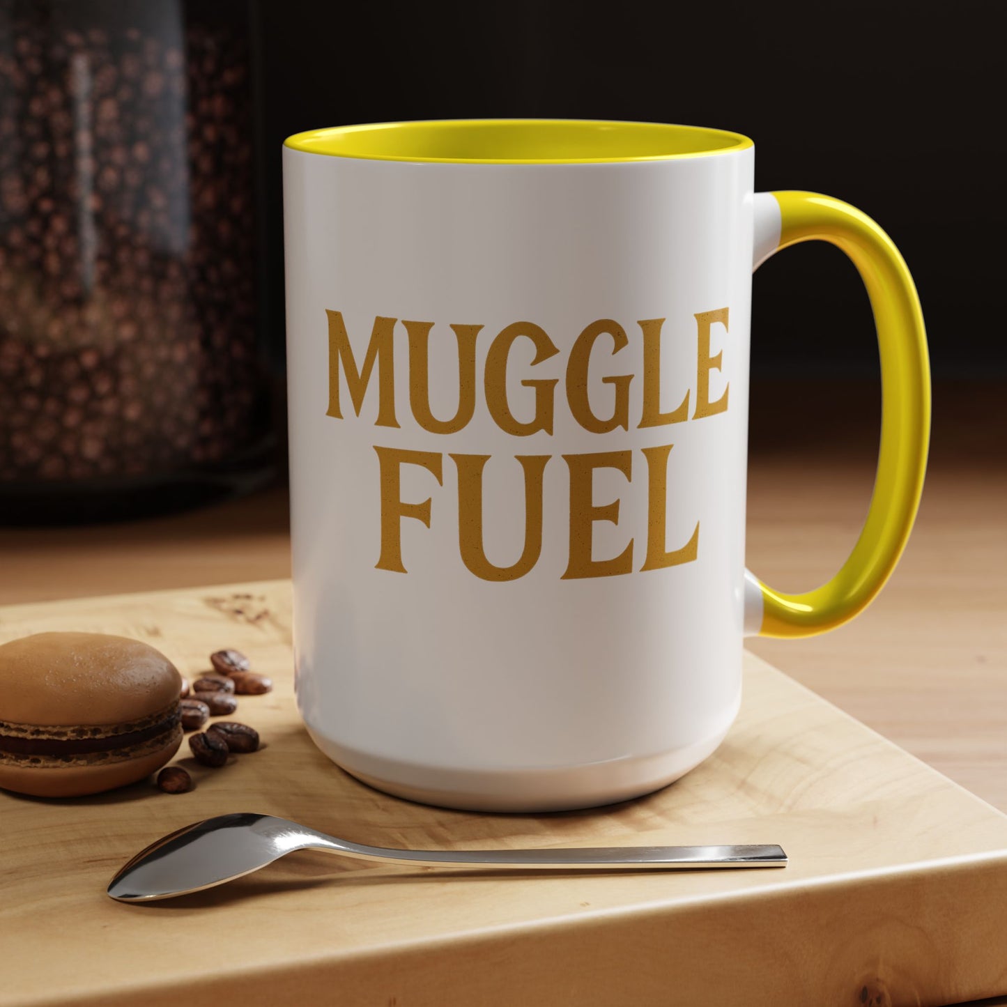 Muggle Fuel Coffee Mug - Wizarding-Themed Mug, Magic Inspired Gift, Cozy Home Addition, Perfect for Harry Potter Fans