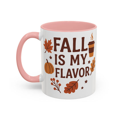 Fall Is My Flavor-Themed Coffee Mug, Cozy Autumn Vibes, Perfect Gift for Fall Lovers, Seasonal Mug