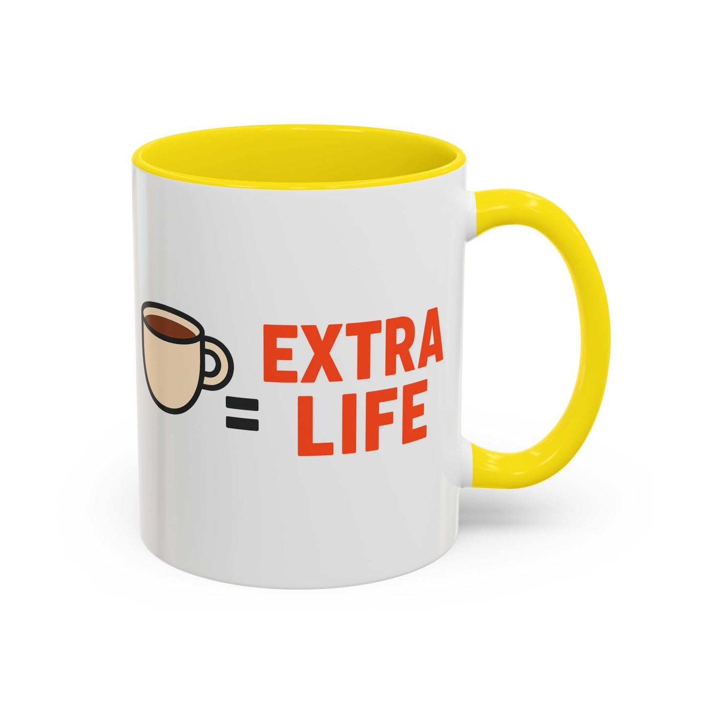 Coffee Extra Life Design, Unique Kitchen Decor, Birthday or Holiday Gift