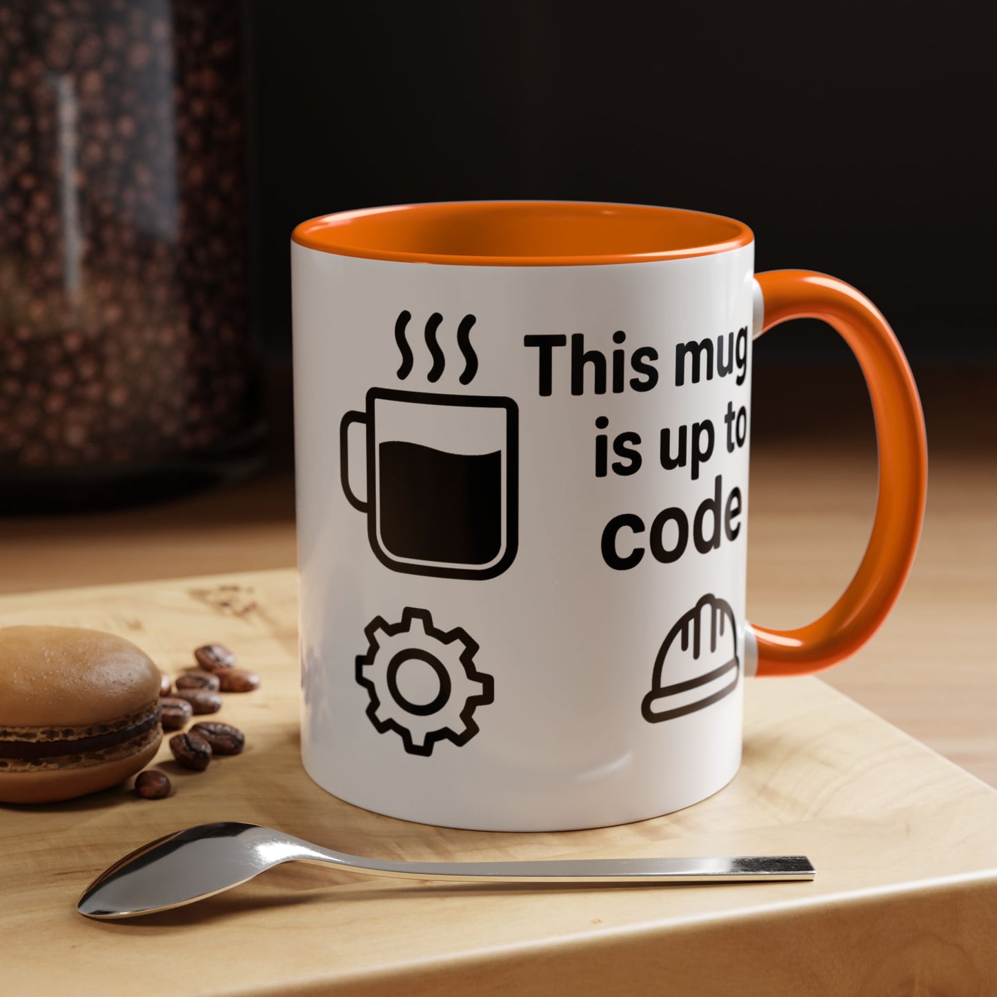 This Mug is Up To Code - Perfect Gift for Engineers, Plumbers, Contractors, and Builders