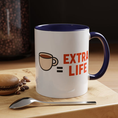 Coffee Extra Life Design, Unique Kitchen Decor, Birthday or Holiday Gift