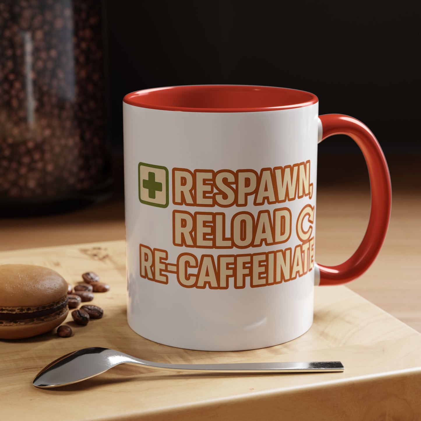 Respawn, Reload, Re-Caffeinate, Perfect Gift for Gamers, Fun Office Cup, Video Game Lover Mug, Birthday Present, [...]
