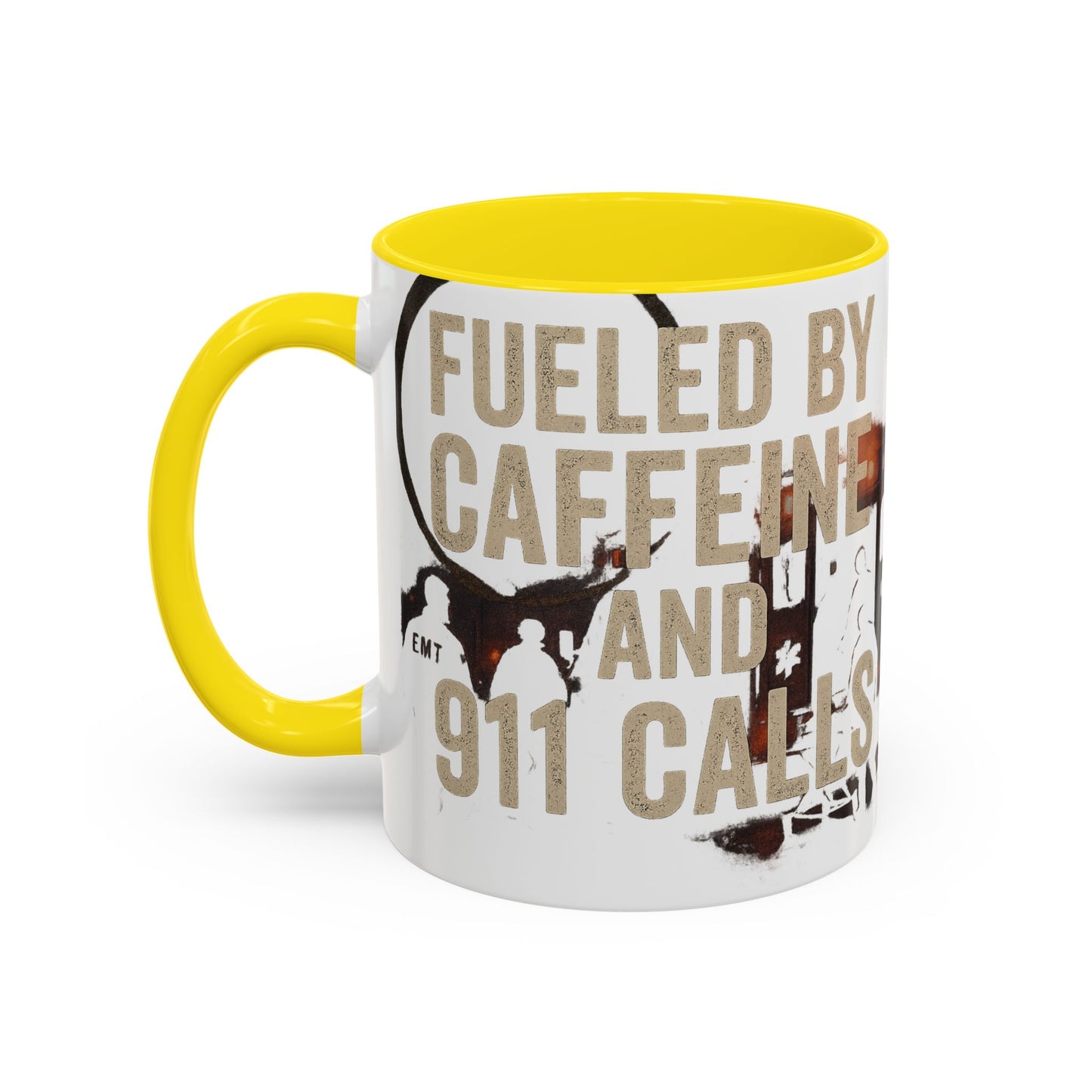 Fueled By Caffeine and 911 Calls – Perfect Gift for EMTs, Nurses, and First Responders