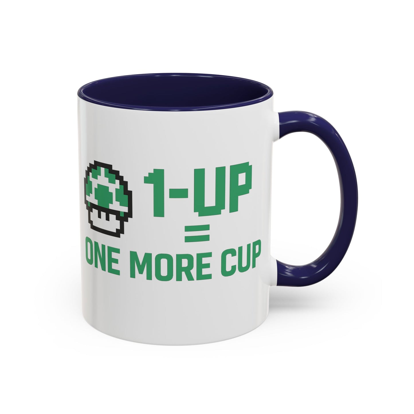 Retro Gaming Coffee Mug, 1-Up Mushroom Cup, Perfect Gift for Gamers, Funny Office Mug, Video Game Lover, Unique Birthday Present