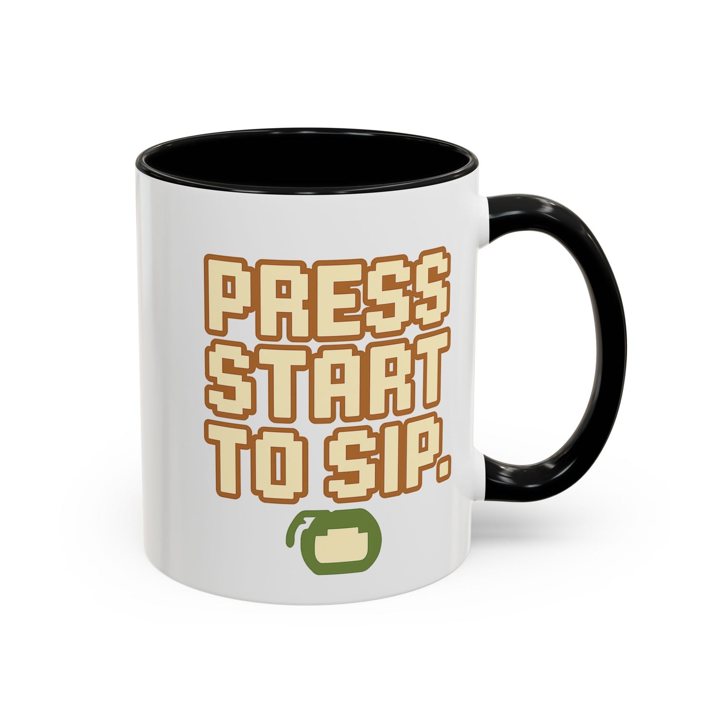 Press Start to Sip, Unique Gift for Gamers, Fun Birthday Present, Video Game Decor, Geeky Kitchenware