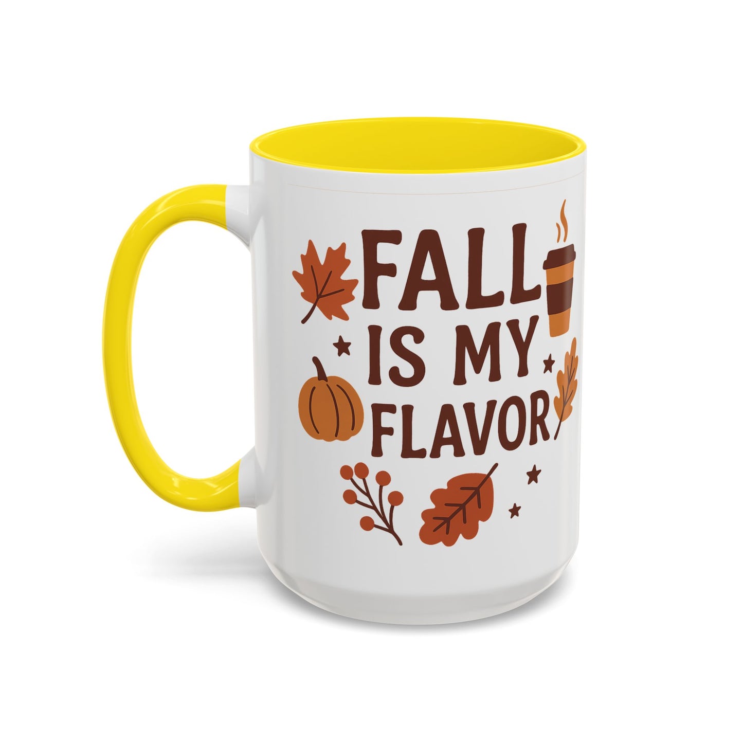 Fall Is My Flavor-Themed Coffee Mug, Cozy Autumn Vibes, Perfect Gift for Fall Lovers, Seasonal Mug