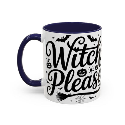 Witch Please Coffee Mug, Halloween Gift, Spooky Decor, Witchcraft Mug, Fall Home Decor, Cute Halloween Present