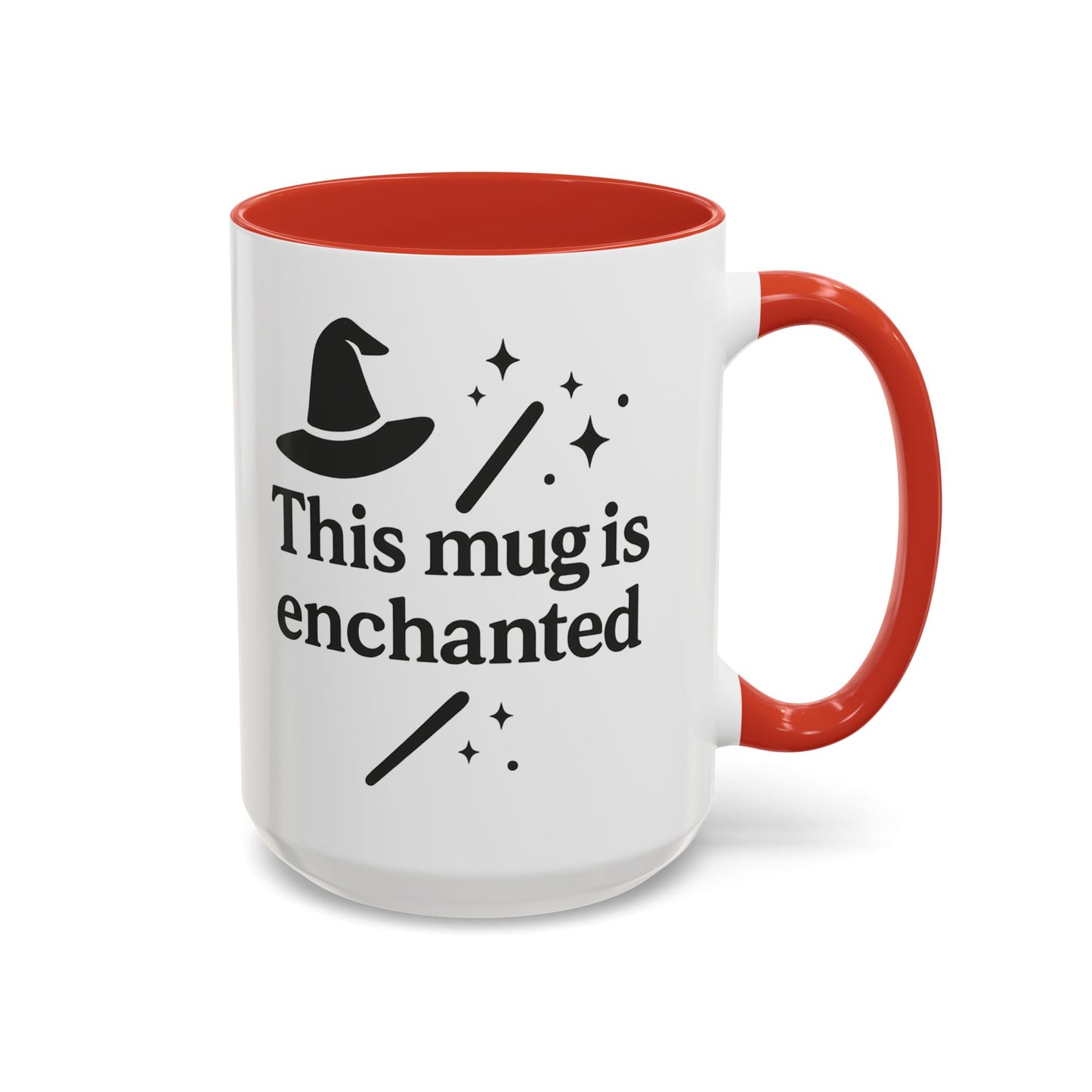 Enchanted Witch Coffee Mug, Magical Mug Gift, Halloween Decor, Witchcraft Mug, Coffee Lover Gift, Enchanted Design