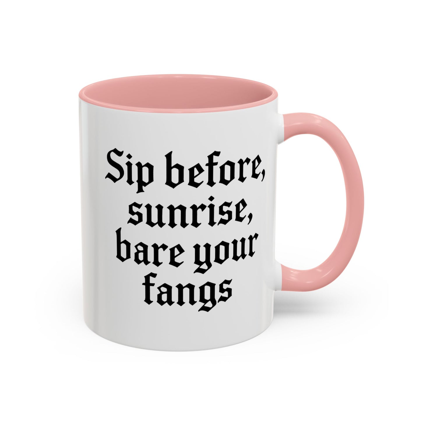 Sip Before Sunrise, Gothic Style, Perfect for Morning Coffee, Halloween Gift, Unique Home Decor, Sarcastic Quote Mug