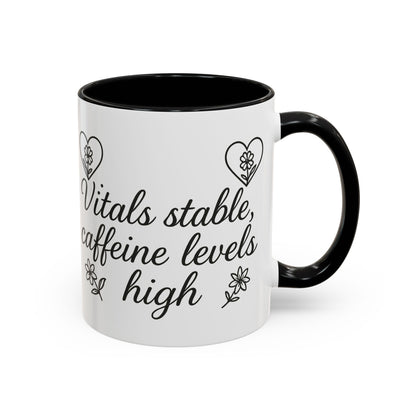VITALS Stable Caffeine Levels High - Perfect Gift for EMT, Nurse, coffee lover