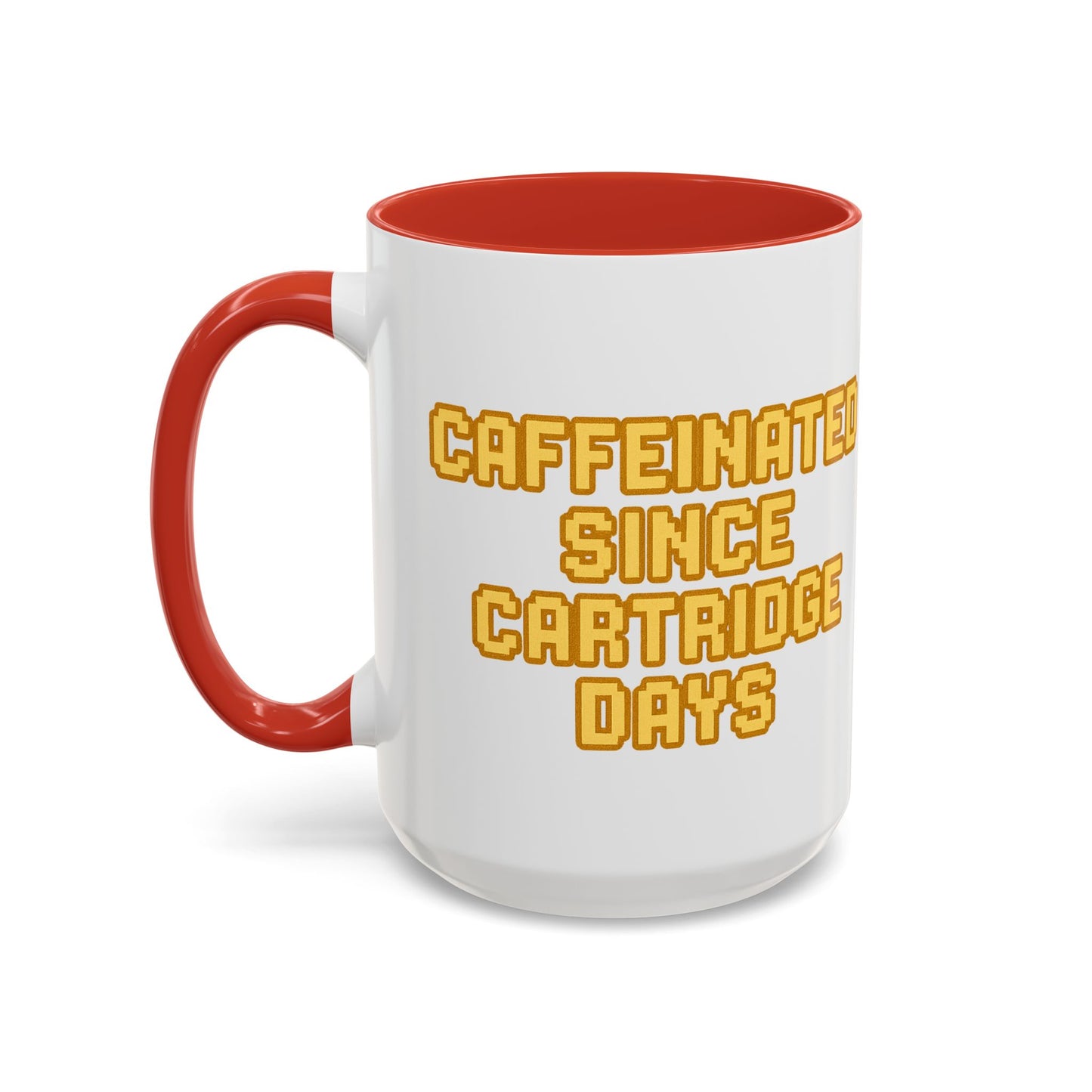 Caffeinated Nostalgia Coffee Mug, Retro Gamer Mug, Gift for Gamers, Fun Coffee Cup, Unique Kitchenware, Video Game Enthusiast