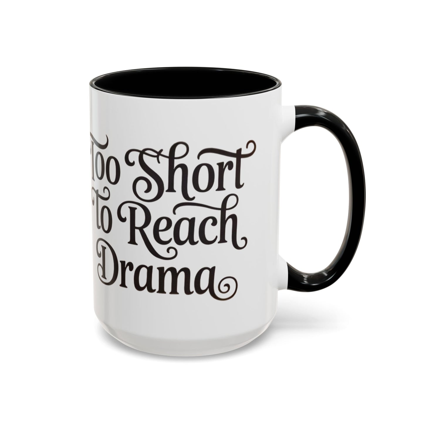 Drama-Free Accent Coffee Mug, Funny Gift, Coffee Lover Mug, Unique Office Mug, Relaxation Mug