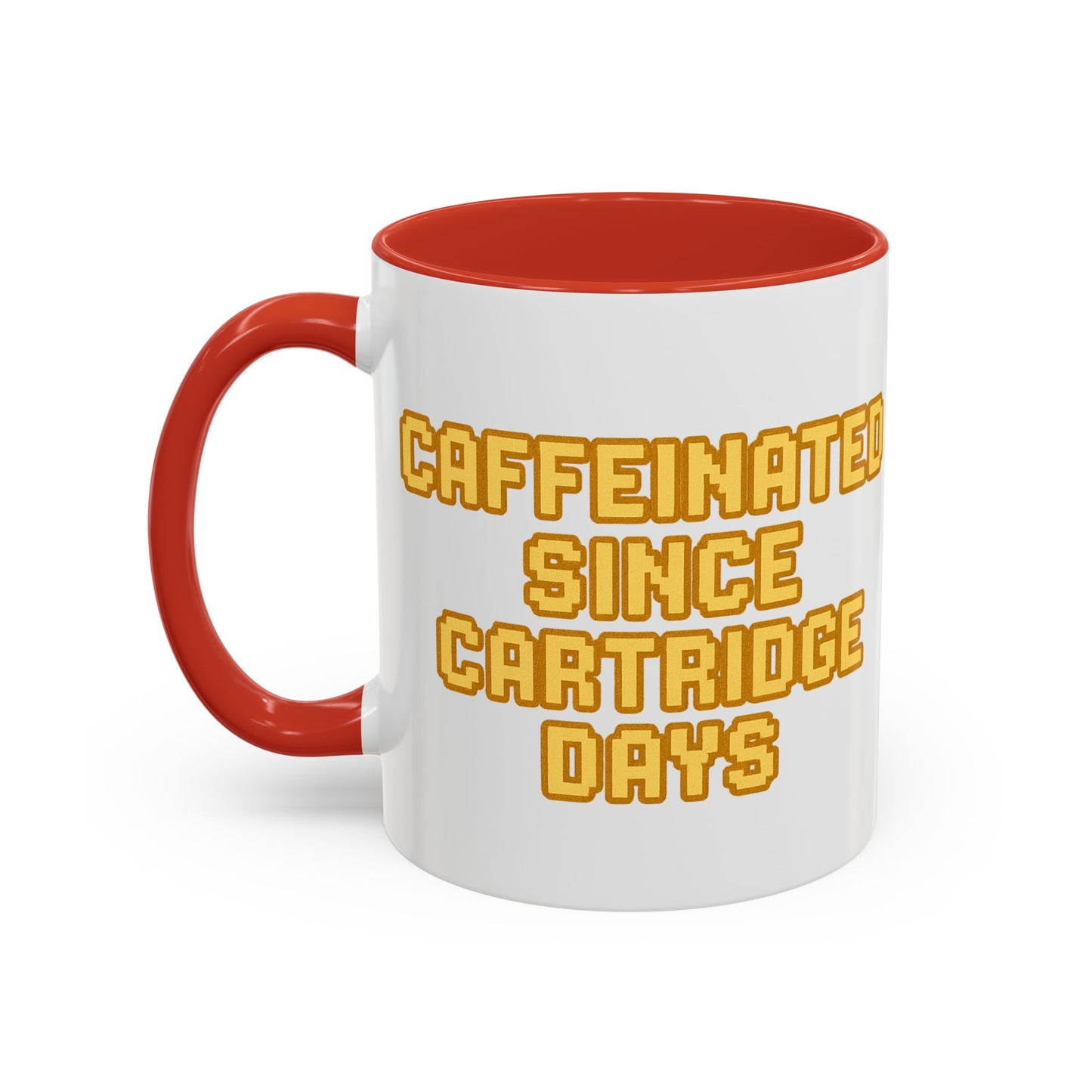 Caffeinated Nostalgia Coffee Mug, Retro Gamer Mug, Gift for Gamers, Fun Coffee Cup, Unique Kitchenware, Video Game Enthusiast