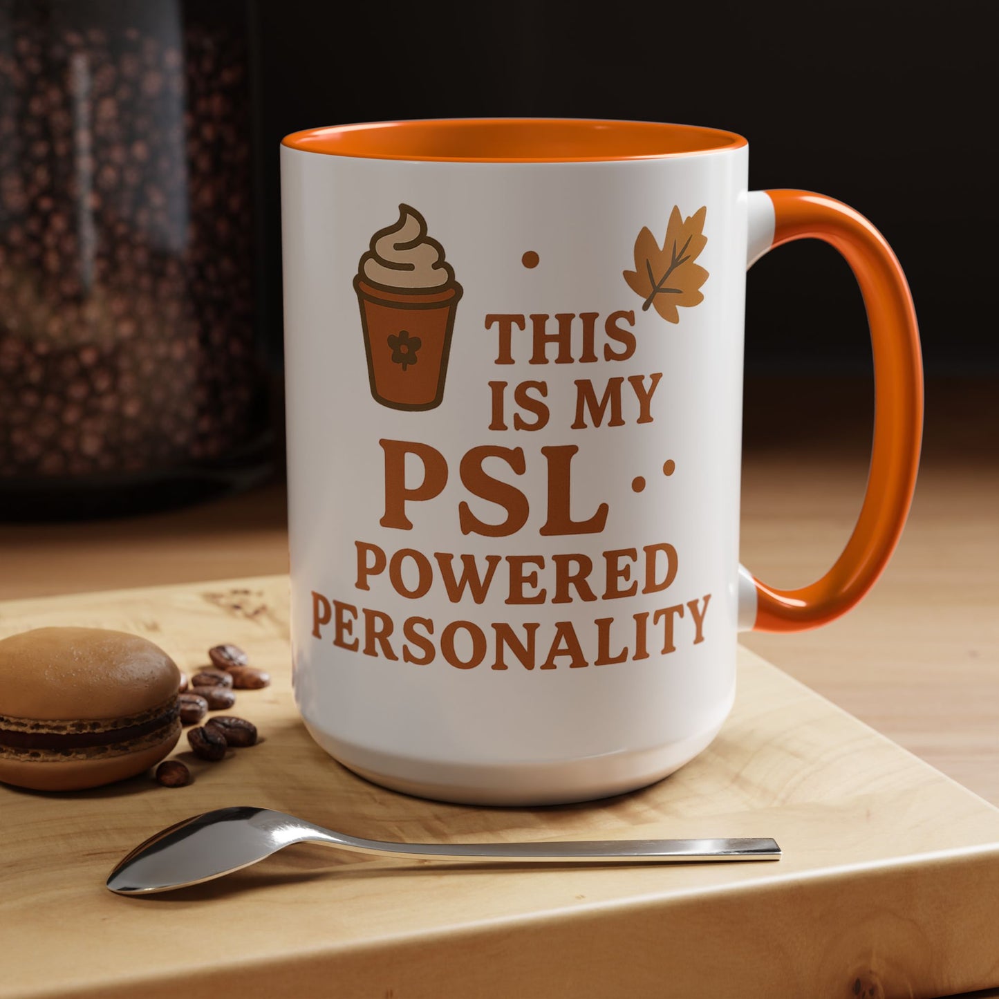 Pumpkin Spice Latte Mug, Fall Coffee Cup, PSL Lover Gift, Autumn Decor, Cozy Kitchenware
