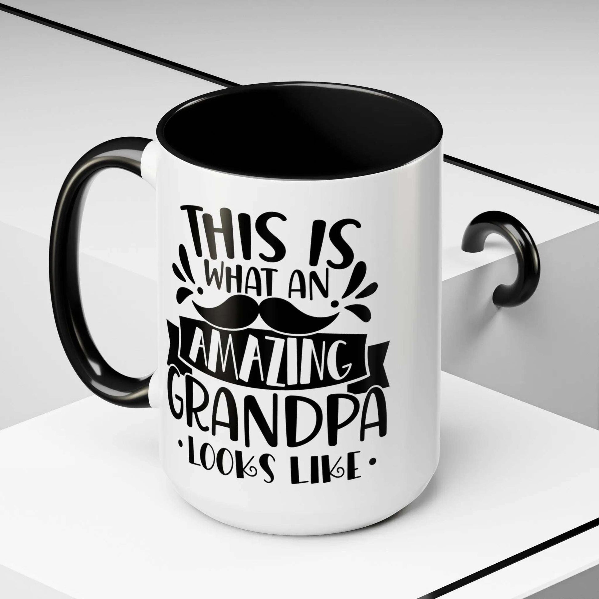 This Is What An Amazing Grandpa Looks Like Mug 11oz/15oz - Mug World