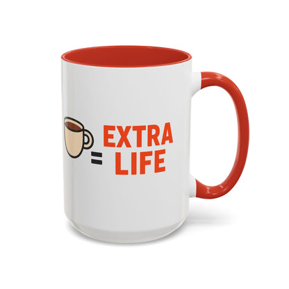 Coffee Extra Life Design, Unique Kitchen Decor, Birthday or Holiday Gift