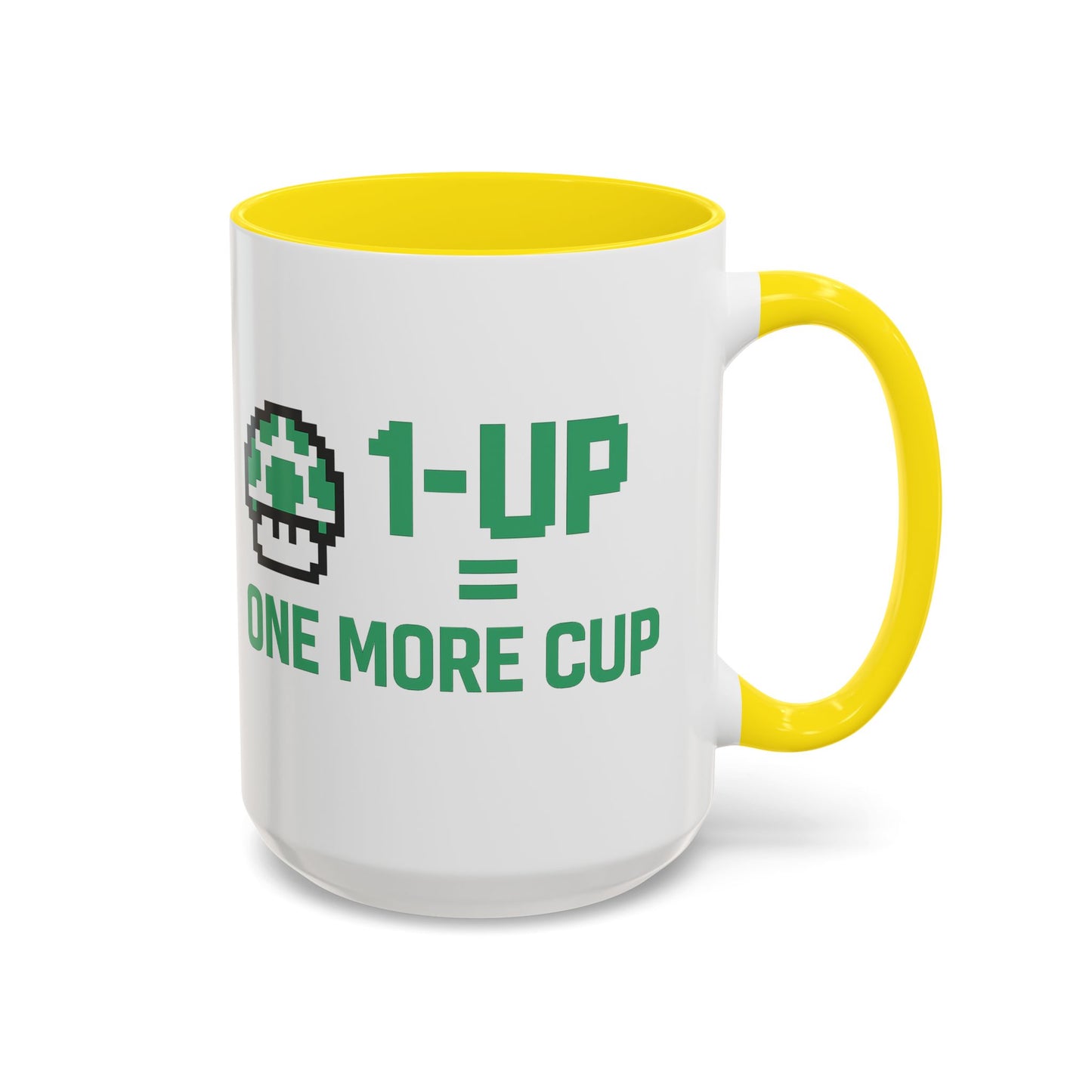 Retro Gaming Coffee Mug, 1-Up Mushroom Cup, Perfect Gift for Gamers, Funny Office Mug, Video Game Lover, Unique Birthday Present