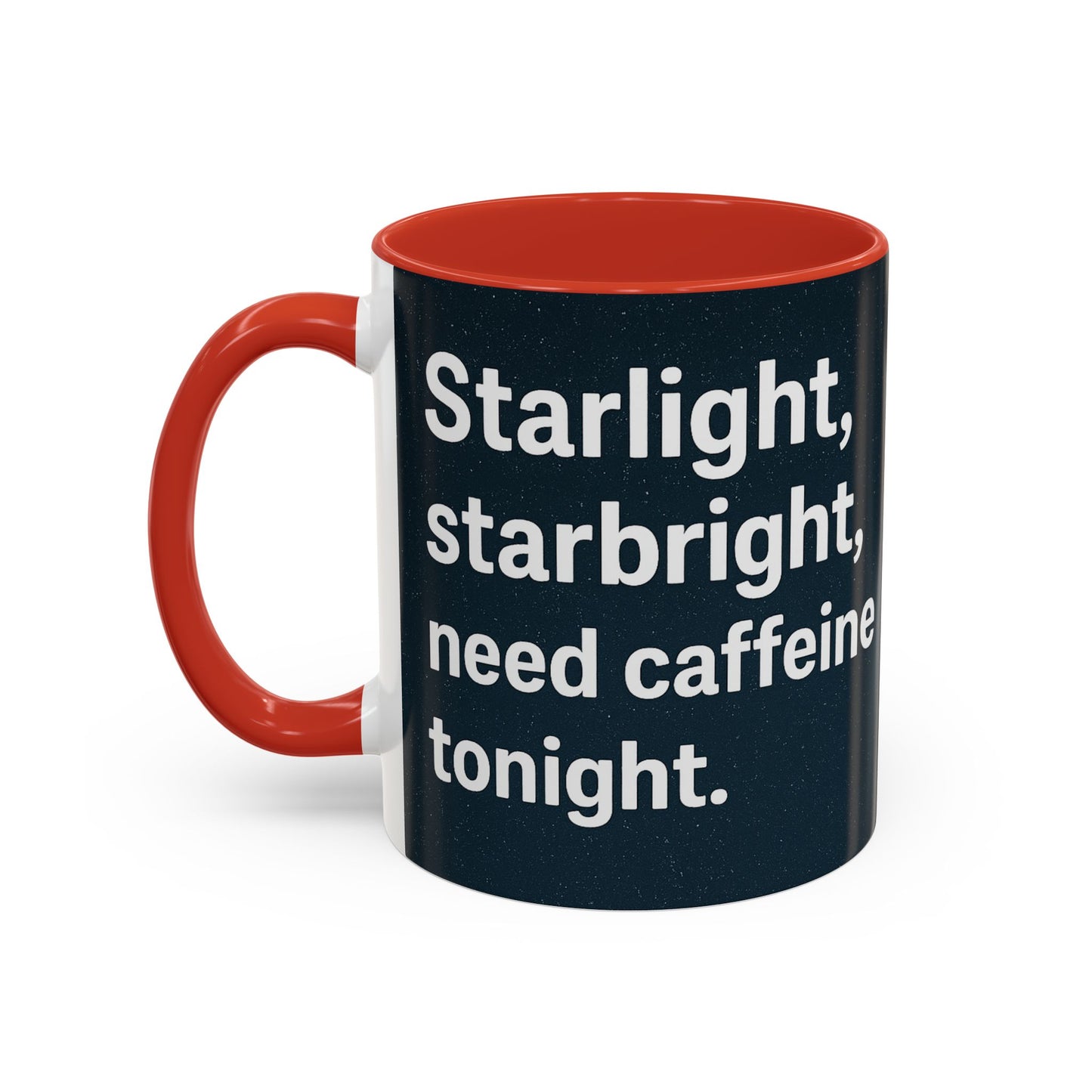 Starlight Caffeine Coffee Mug | Perfect for Coffee Lovers, Gift for Friends, Night Owl, Magical Mugs, Funny Cup