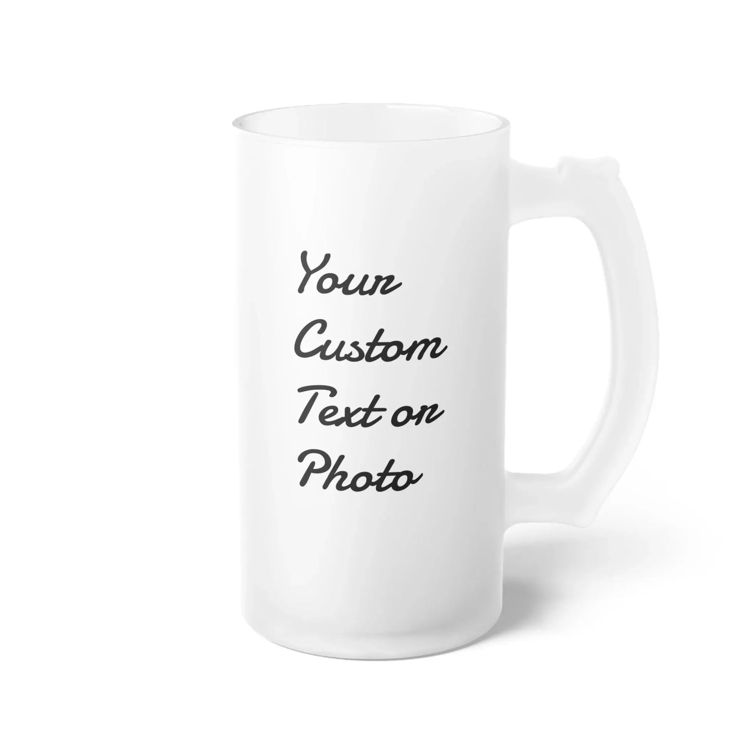 Custom Frosted Glass Beer Mug - Mug World