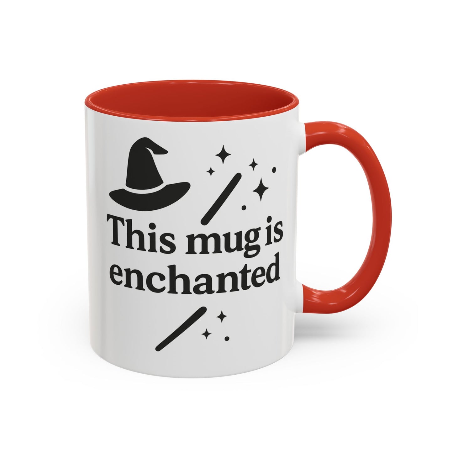 Enchanted Witch Coffee Mug, Magical Mug Gift, Halloween Decor, Witchcraft Mug, Coffee Lover Gift, Enchanted Design