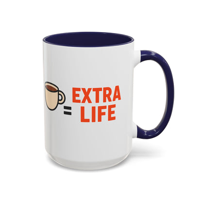 Coffee Extra Life Design, Unique Kitchen Decor, Birthday or Holiday Gift