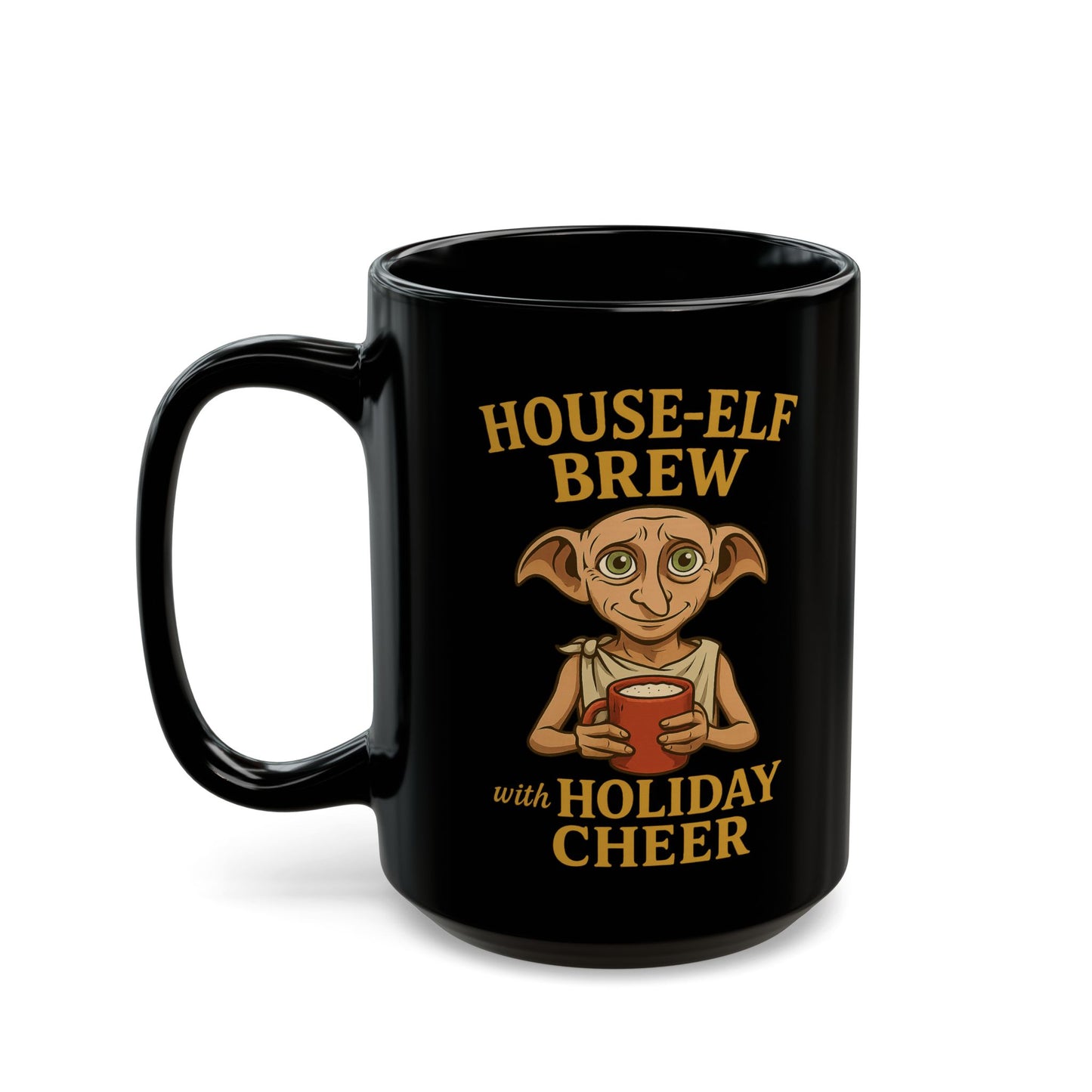 Magical House-Elf Brew Mug | Holiday Gift, Coffee Lover's Mug, Unique Gift, Festive Drinkware, Character Mug