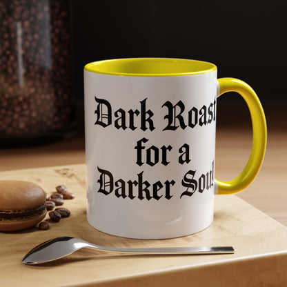 Dark Roast for a Darker Soul, Unique Gift for Coffee Lovers, Halloween Decor, Espresso Mug, Birthday Gift, [...]