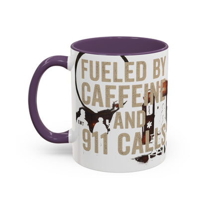 Fueled By Caffeine and 911 Calls – Perfect Gift for EMTs, Nurses, and First Responders