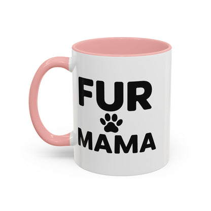 Fur Mama Coffee Mug - Perfect Gift for Dog Lovers, Pet Parents, Animal Enthusiasts, Mother's Day, Birthdays, Coffee Lovers
