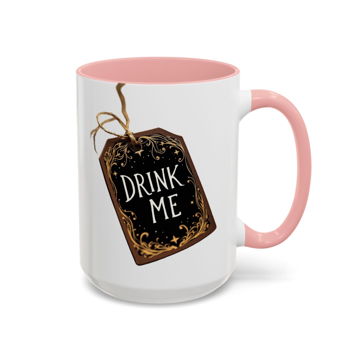 Whimsical Drink Me Coffee Mug - Enchanting Accent Cup for Tea Lovers