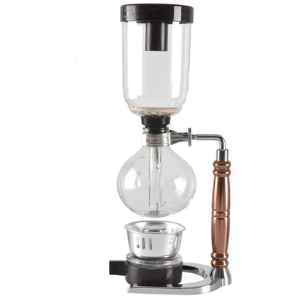 Siphon Coffee Maker Tea Pot Vacuum Coffeemaker Glass Machine - Mug World