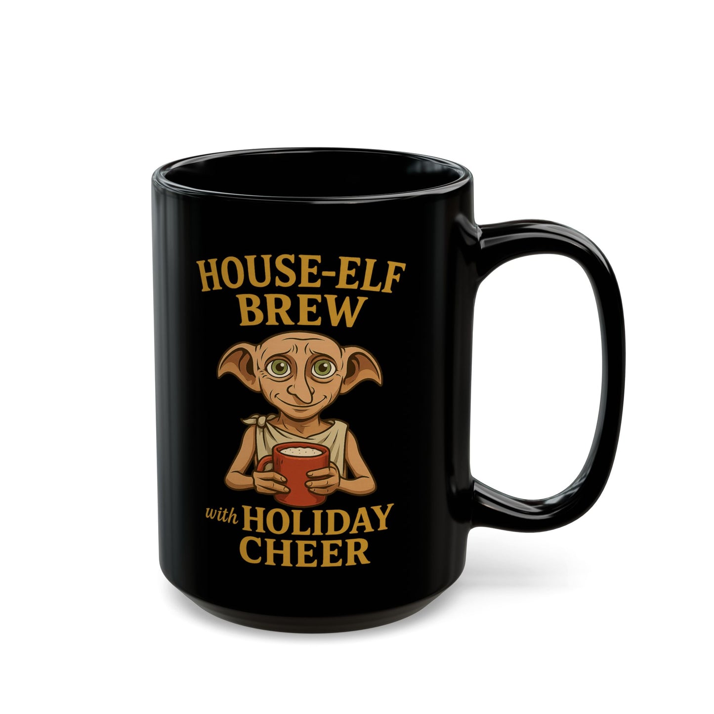 Magical House-Elf Brew Mug | Holiday Gift, Coffee Lover's Mug, Unique Gift, Festive Drinkware, Character Mug