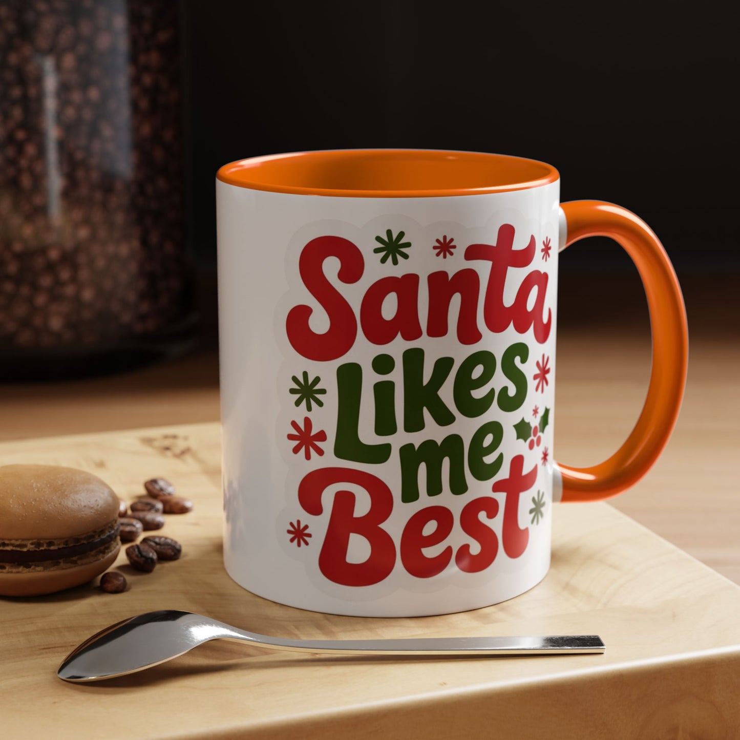 Holiday Santa Coffee Mug, Christmas Mug, Festive Drinkware, Gift for Santa Lovers, Coffee Lover's Cup