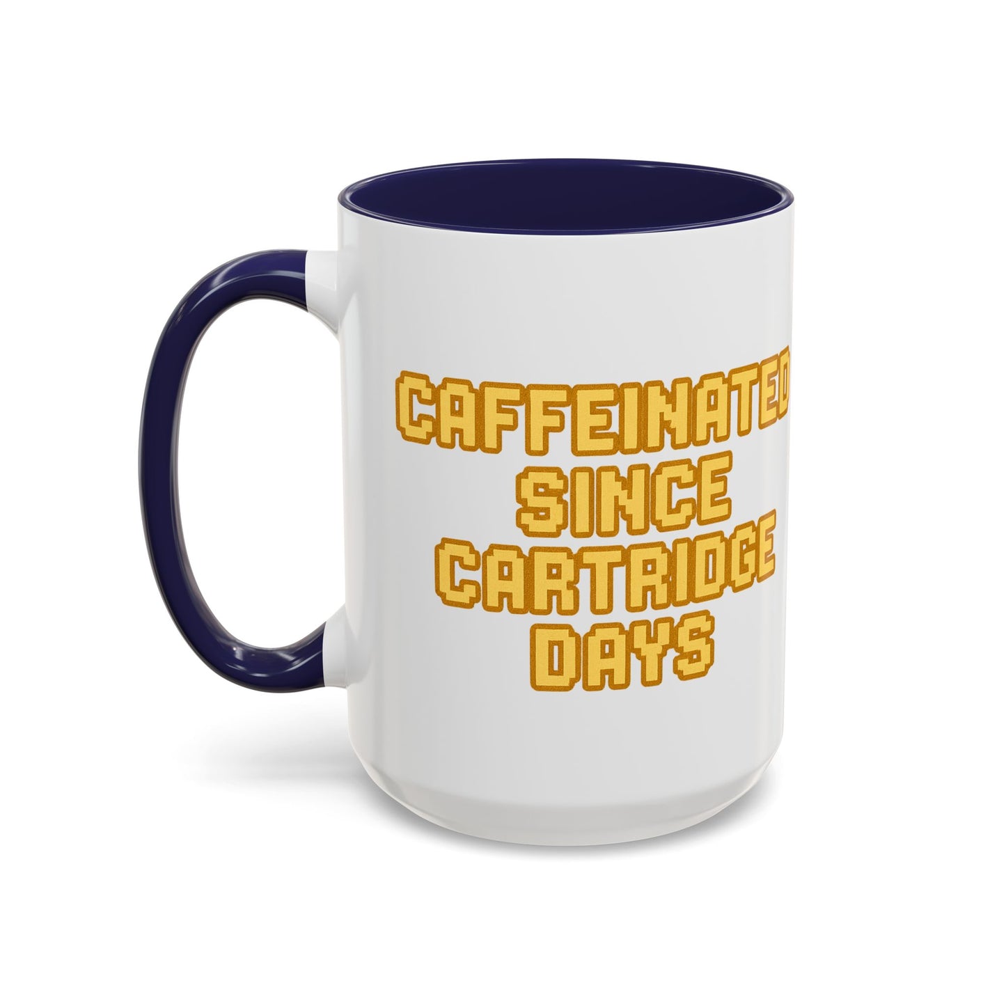 Caffeinated Nostalgia Coffee Mug, Retro Gamer Mug, Gift for Gamers, Fun Coffee Cup, Unique Kitchenware, Video Game Enthusiast