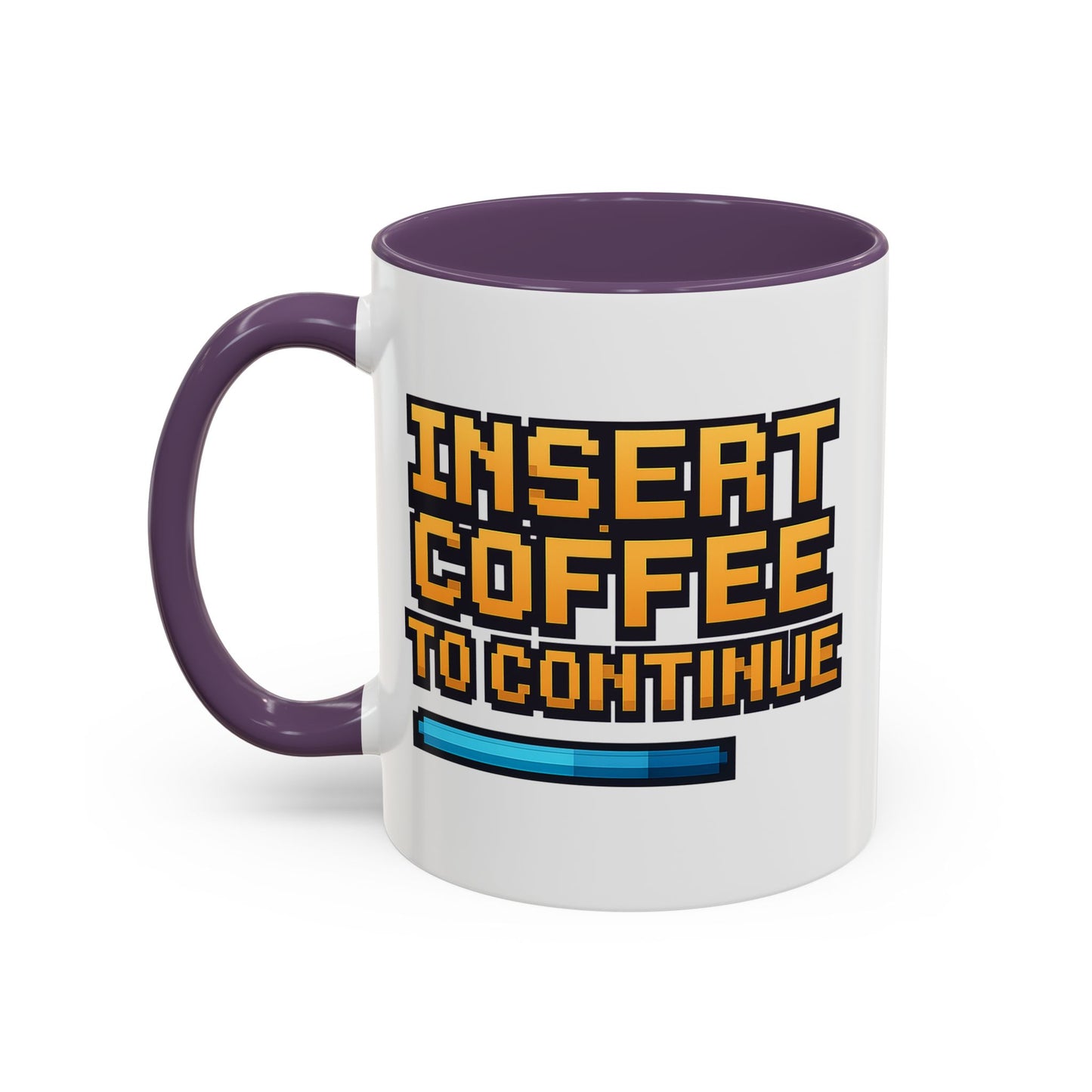 Insert Coffee to Continue, Gift for Tech Lovers, Office Desk Decor, Video Game Mug