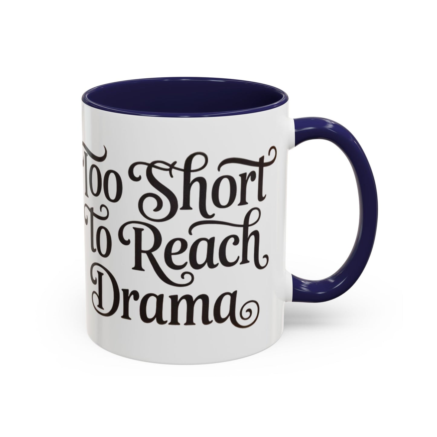 Drama-Free Accent Coffee Mug, Funny Gift, Coffee Lover Mug, Unique Office Mug, Relaxation Mug