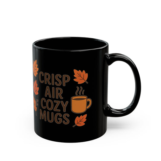 Crisp Air Cozy Mug - Perfect for Hot Drinks, Autumn Gift, Coffee Lover, Seasonal Decor, Thanksgiving