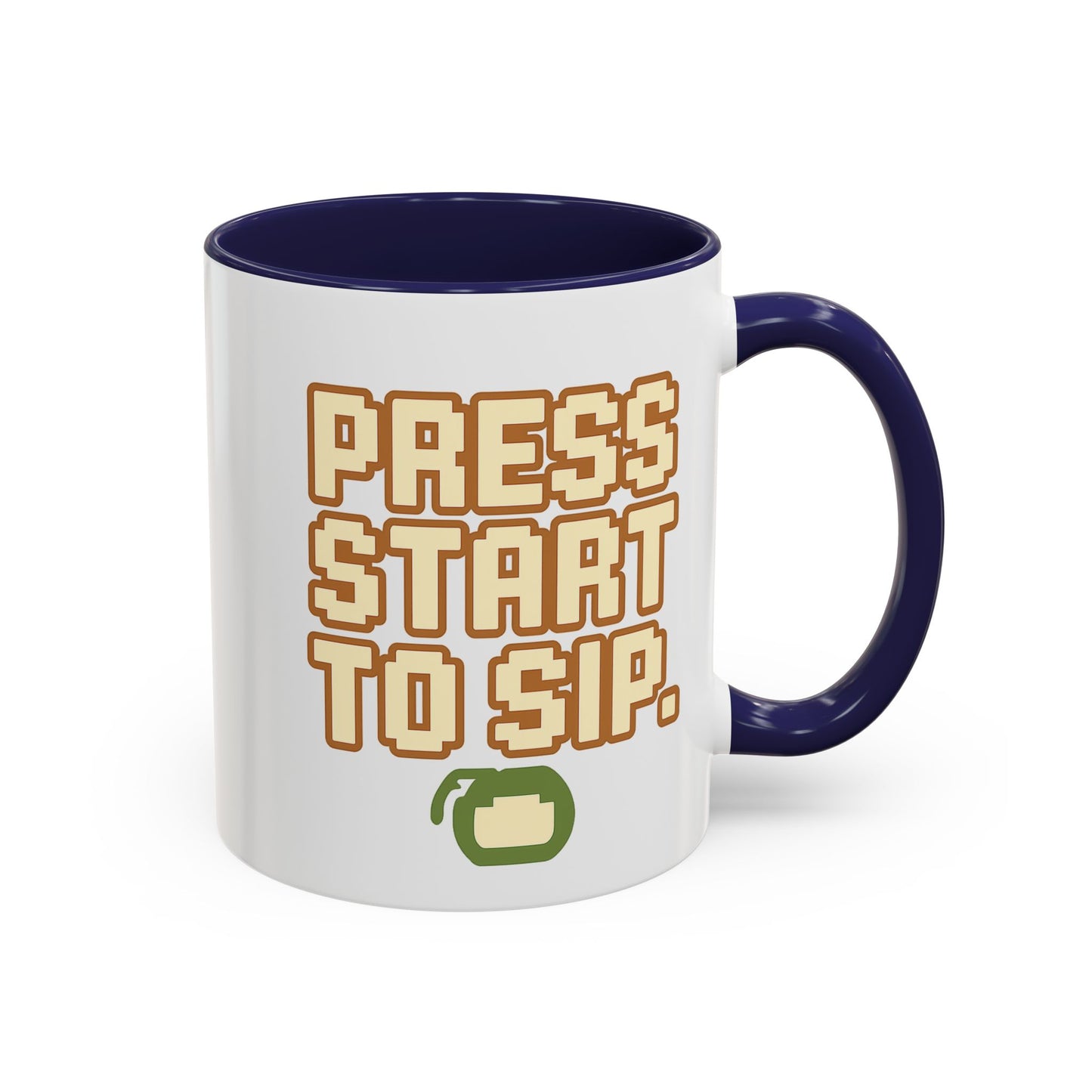Press Start to Sip, Unique Gift for Gamers, Fun Birthday Present, Video Game Decor, Geeky Kitchenware