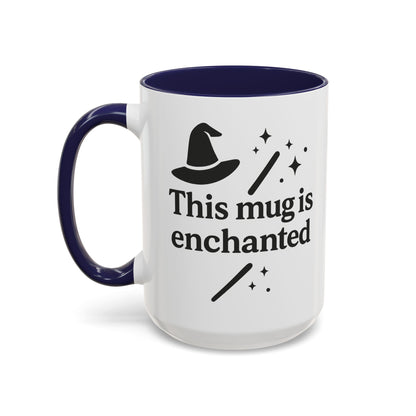 Enchanted Witch Coffee Mug, Magical Mug Gift, Halloween Decor, Witchcraft Mug, Coffee Lover Gift, Enchanted Design