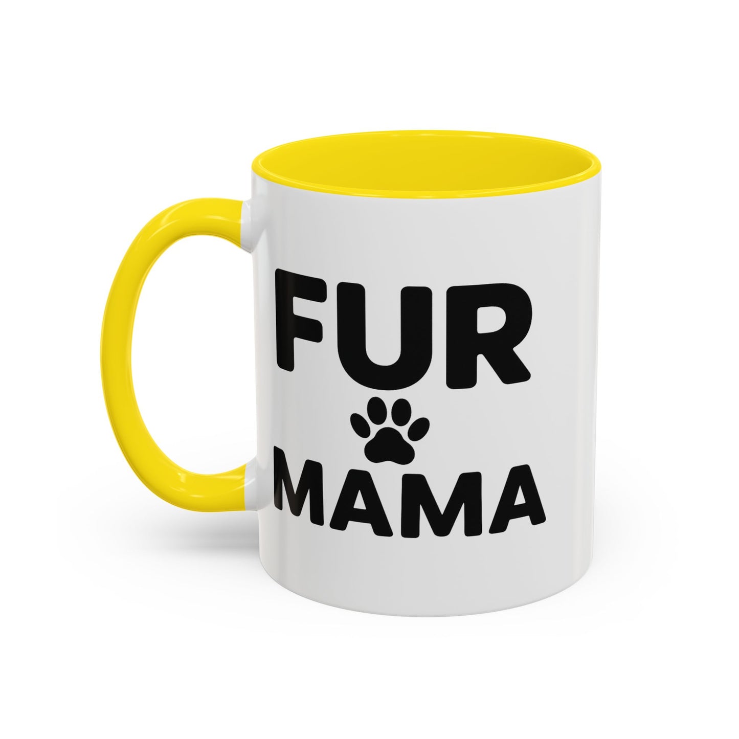 Fur Mama Coffee Mug - Perfect Gift for Dog Lovers, Pet Parents, Animal Enthusiasts, Mother's Day, Birthdays, Coffee Lovers