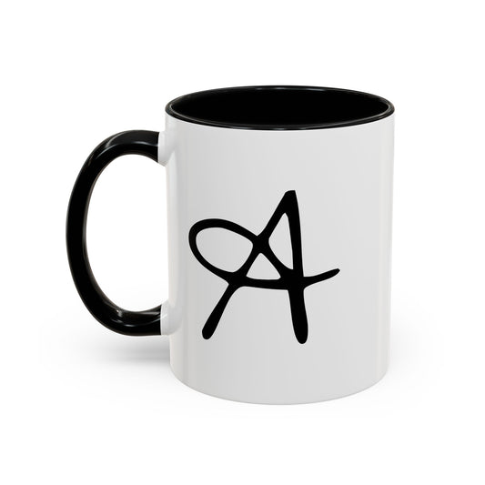 Monogram Accent Coffee Mug (11, 15oz)
