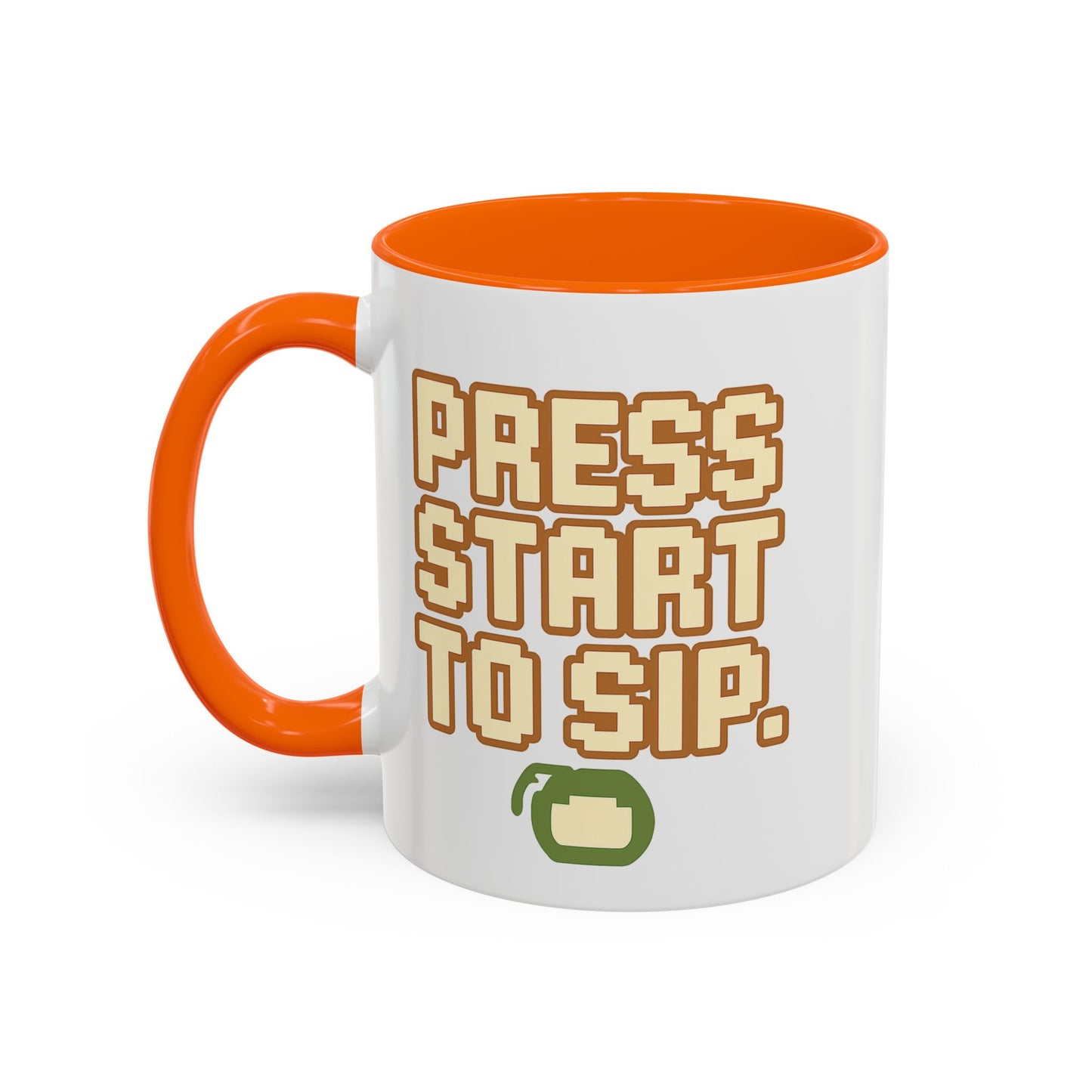 Press Start to Sip, Unique Gift for Gamers, Fun Birthday Present, Video Game Decor, Geeky Kitchenware