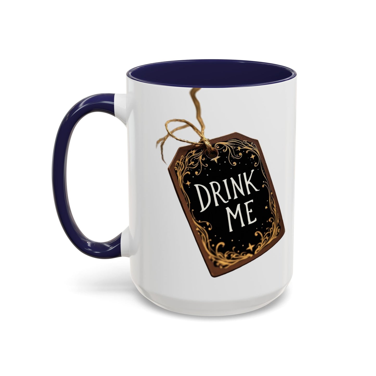 Whimsical Drink Me Coffee Mug - Enchanting Accent Cup for Tea Lovers