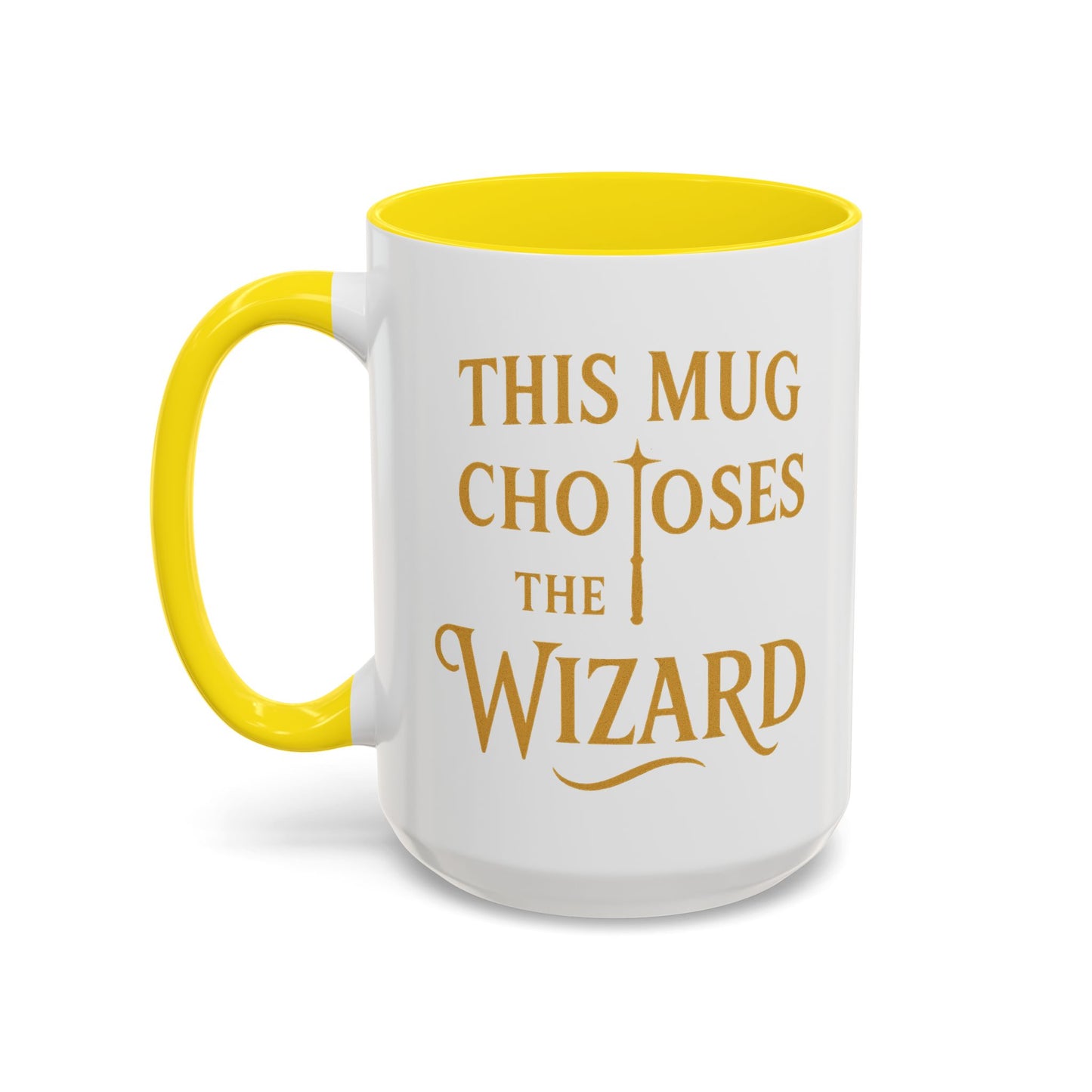 Wizard Choice Coffee Mug - Unique Gift for Wizards, Fun Coffee Lover Cup, Magical Drinkware, Birthday Present, Fantasy Mug