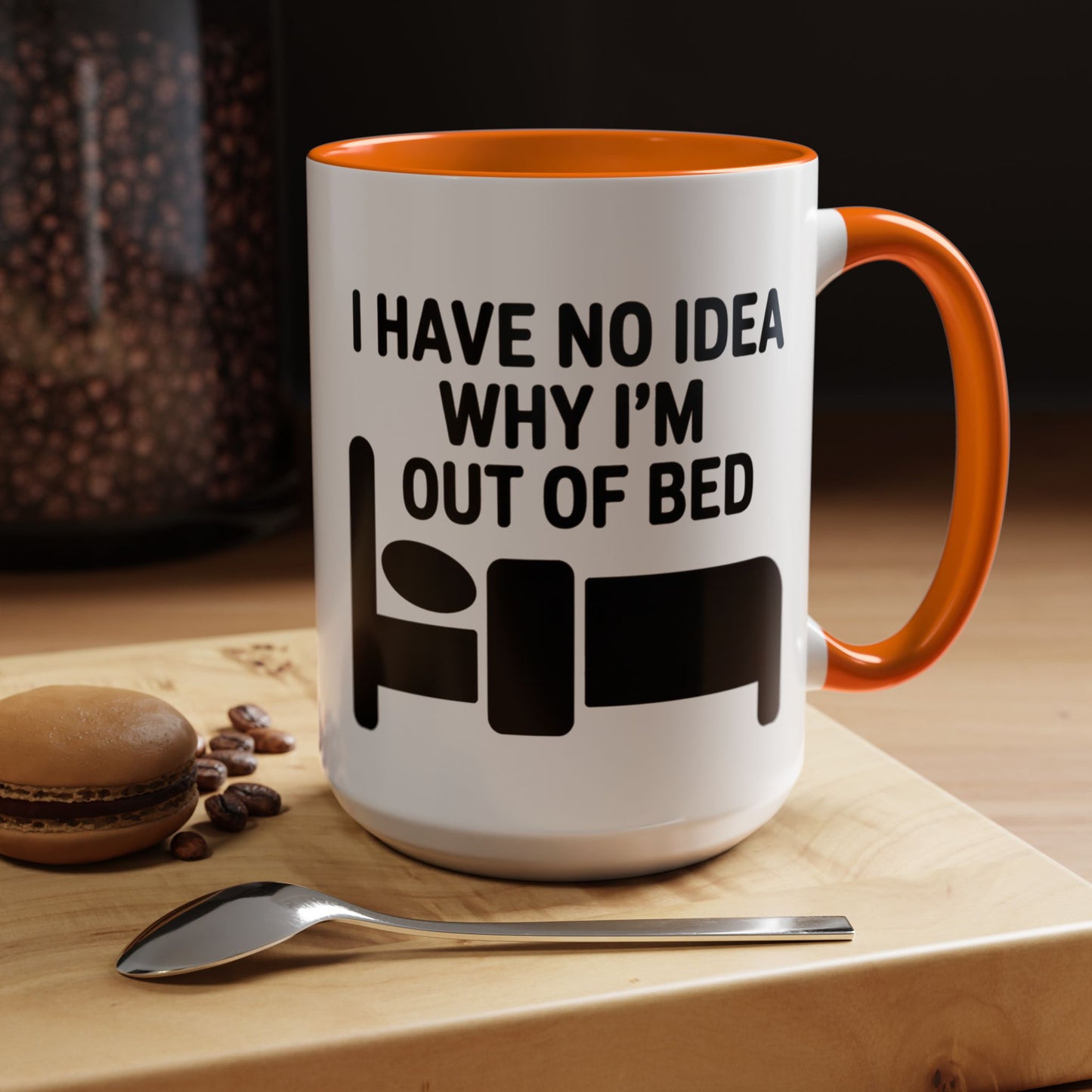 Funny Coffee Mug for Sleepyheads - Perfect Gift for Coffee Lovers, Humor Mug, Bedtime Coffee Cup