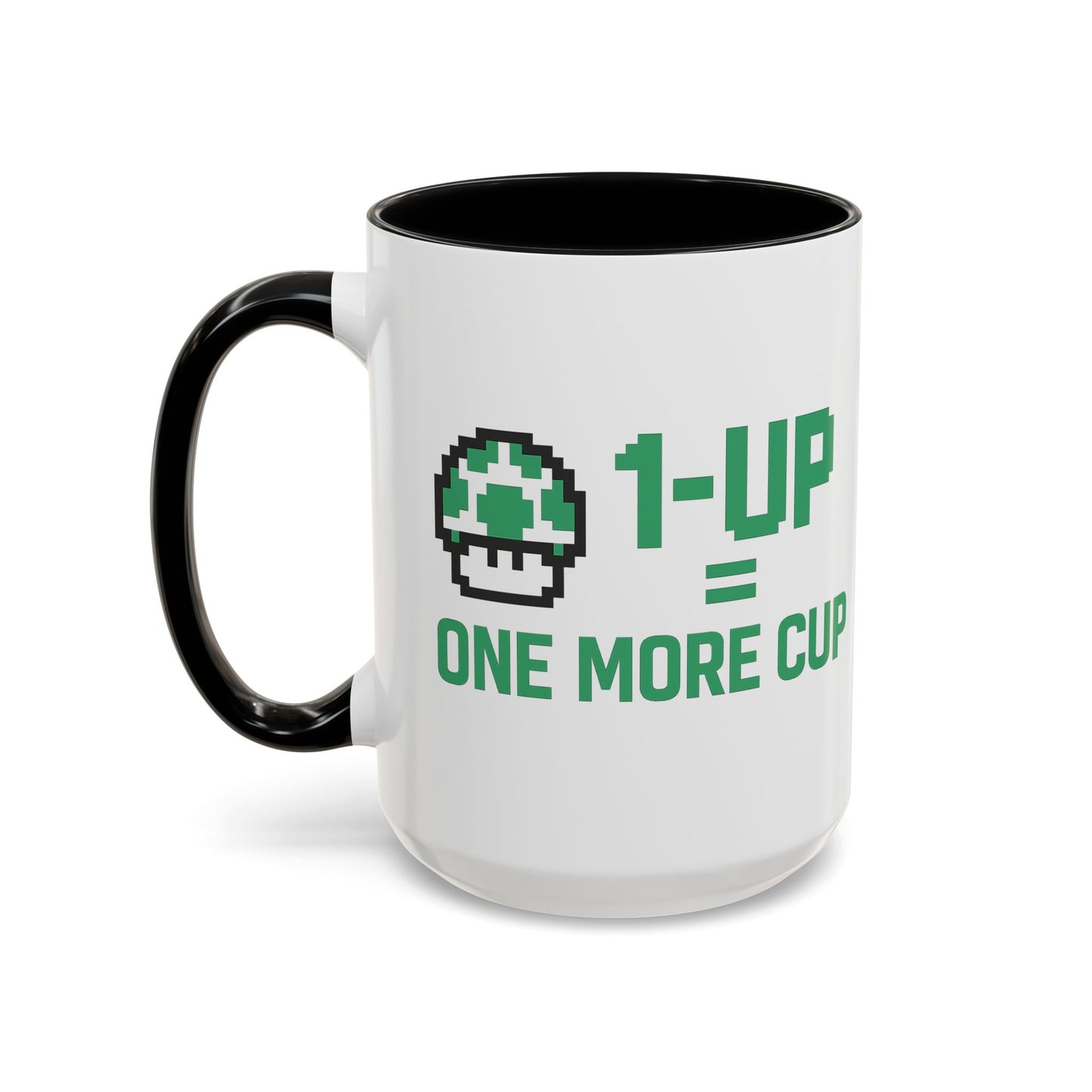 Retro Gaming Coffee Mug, 1-Up Mushroom Cup, Perfect Gift for Gamers, Funny Office Mug, Video Game Lover, Unique Birthday Present