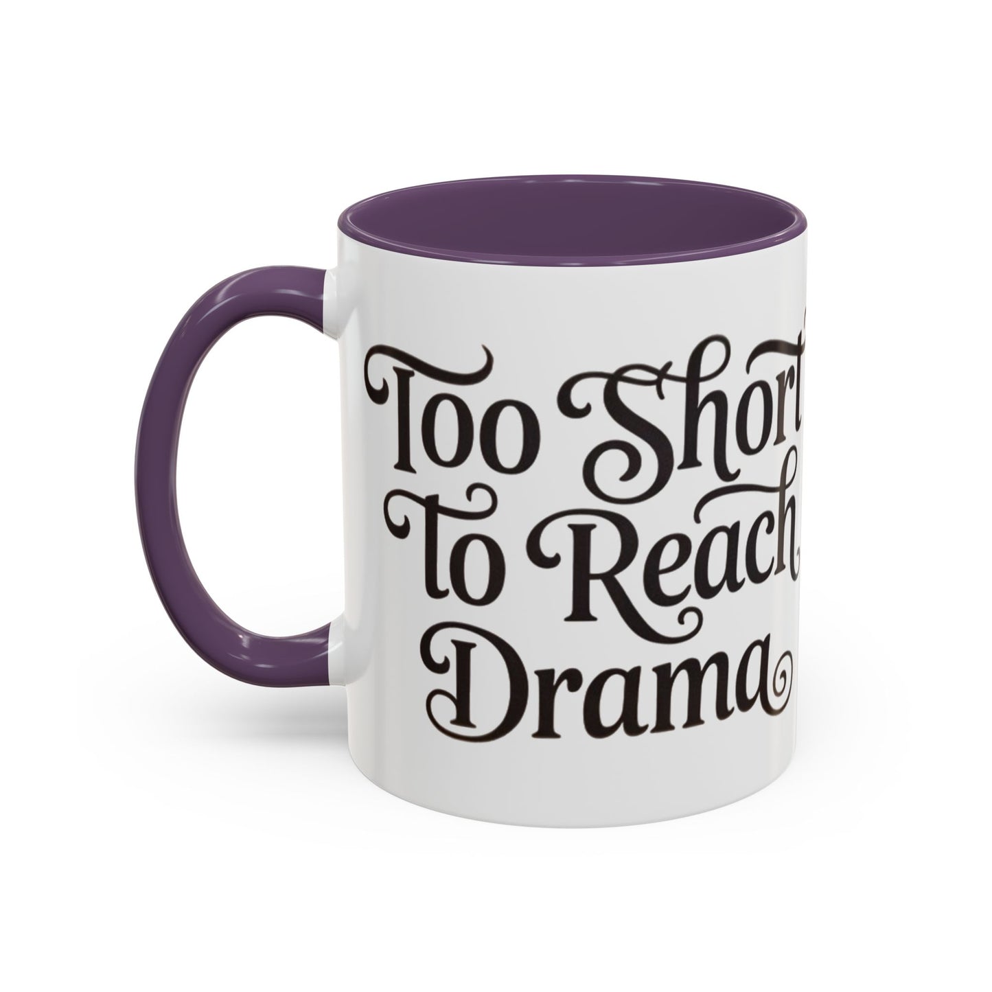 Drama-Free Accent Coffee Mug, Funny Gift, Coffee Lover Mug, Unique Office Mug, Relaxation Mug